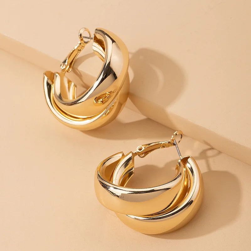 Glamour Crescents Earrings