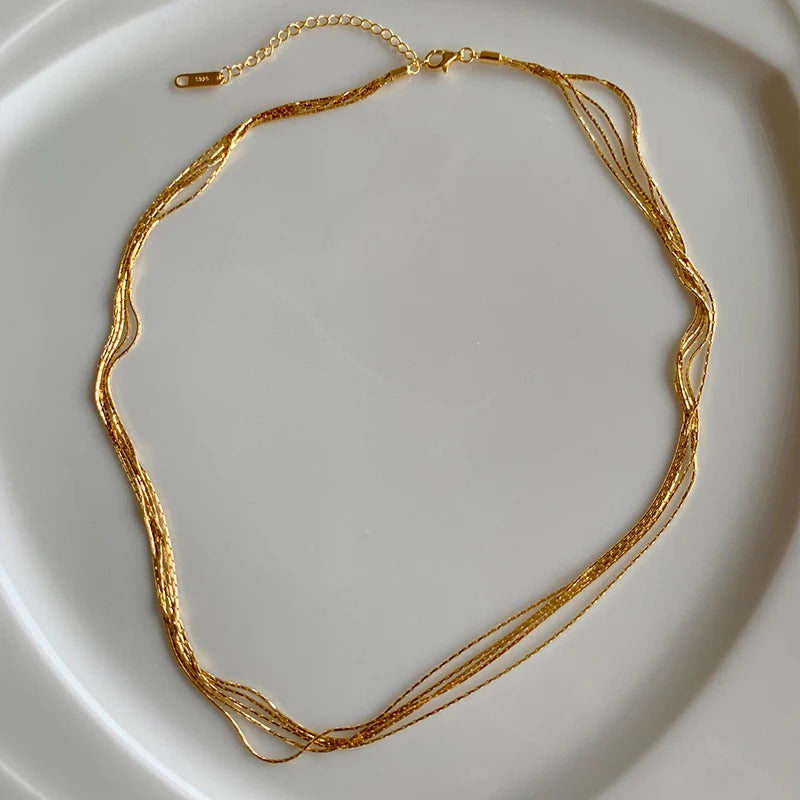 Shimmer Strands Necklace